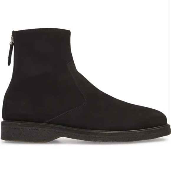 WANT LES Stevens Zip Boot with Genuine Shearling - Picture 3 of 9